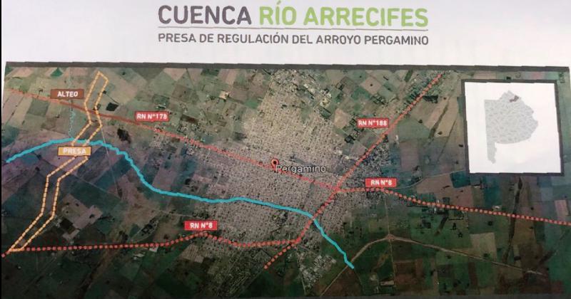 Todo listo menos las obras para construir la presa de regulación en nuestra ciudad 