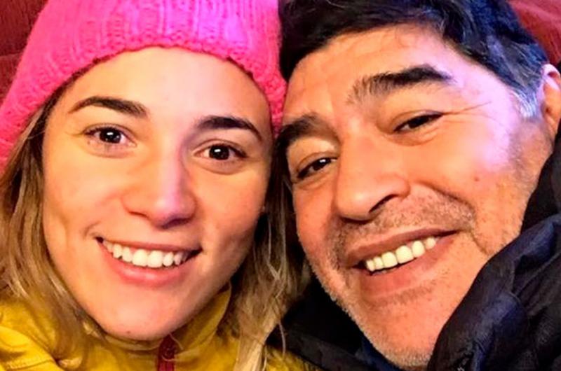 Rocío Oliva estaba separada de Diego Maradona desde fines de 2019