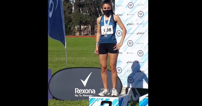 Lucía Zurdo se subió al segundo escalón del podio en el Nacional U23