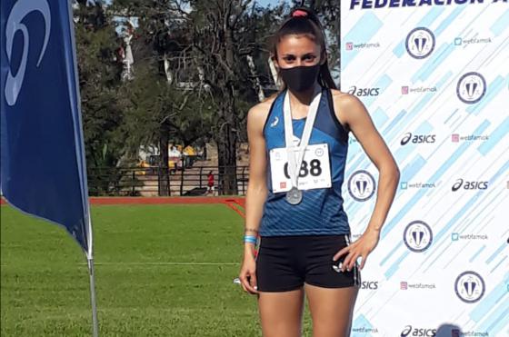 Lucía Zurdo se subió al segundo escalón del podio en el Nacional U23