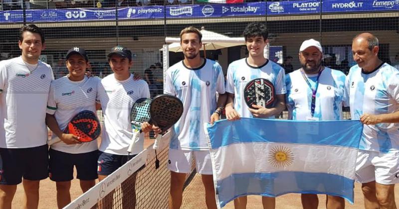 Juani De Pascual subcampeoacuten por equipos en el Mundial de Menores de paacutedel 