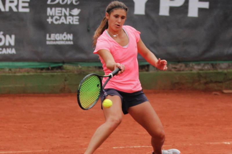 Julia Riera est disputando su segundo torneo W25 en Lima