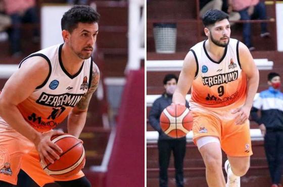 Damin Palacio y Benjamín Levato integrarn el quinteto titular de Pergamino Bsquet ante Racing de Chivilcoy