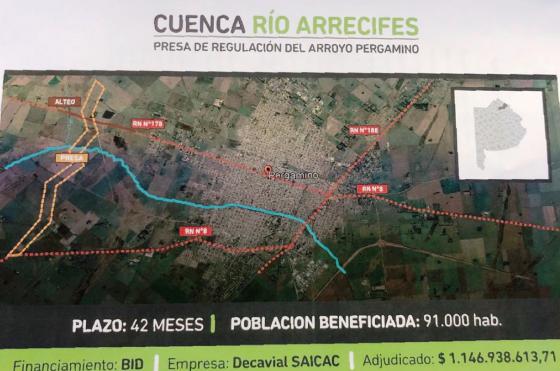 Las obras fueron licitadas y adjudicadas pero las demoras en las expropiaciones frenan el desarrollo de un proyecto fundamental para evitar inundaciones en Pergamino