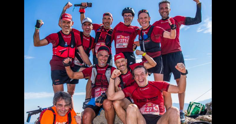 Raimundo Nus participoacute con el equipo Ni  Ni - Iguales en el Trail Solidari de Alcoi