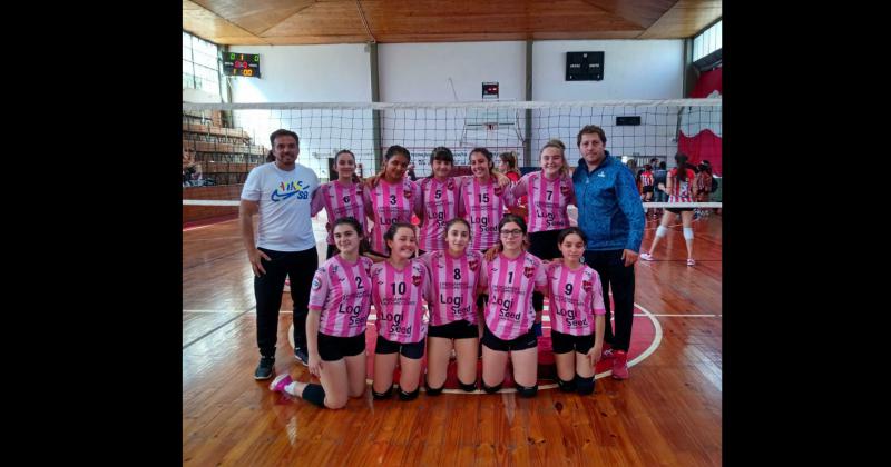 Sub 13 femenino- el equipo de voleibol de Pergamino que clasificó a Mar del Plata