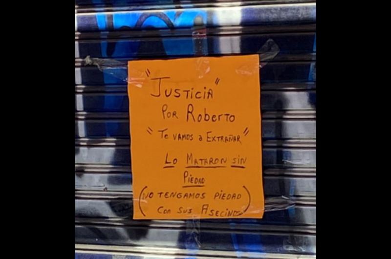 El dolor de los vecinos Roberto Sabo quien tenía 48 años fue asaltado y ejecutado de varios balazos a las 14-00 del domingo