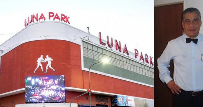 Oscar El Negro Argüello ser uno de los rbitros en la vuelta del boxeo al mítico Luna Park