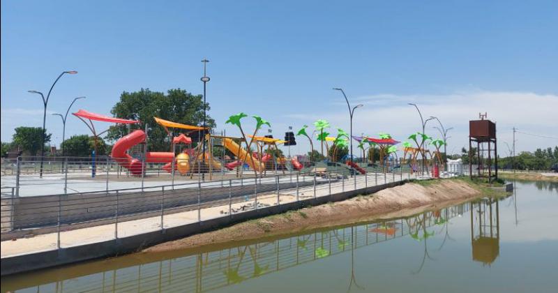 Los trabajos estn llevndose a cabo en la zona del lago artificial del Parque Belgrano 