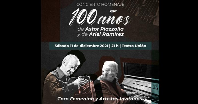 Astor Piazzolla y Ariel Ramírez habrían cumplido 100 años este 2021