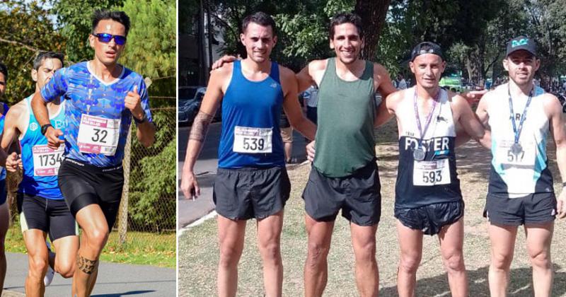 Luciano Dragi Damin Perugini Martín Baccarelli Marcos Misiewicz y Mariano García fueron parte de los 10K San Isidro