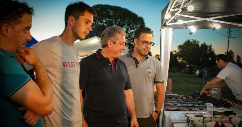 El Intendente Javier Martínez recorrió la feria