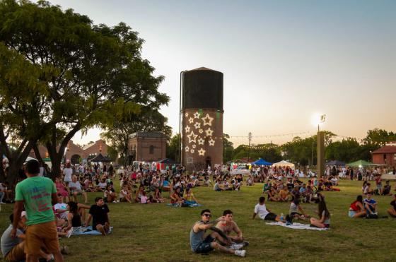 Vecinos de todas las edades aprovecharon el agradable clima