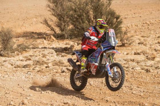 Joaquín Debeljuh repondr energías para afrontar desde el domingo la segunda mitad del Dakar 