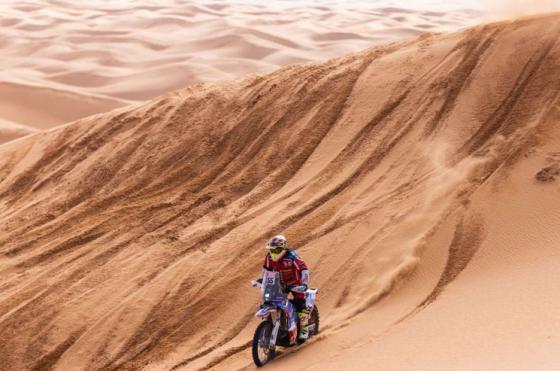 Joaquín Debeljuh quedó a cuatro etapas de completar el Dakar