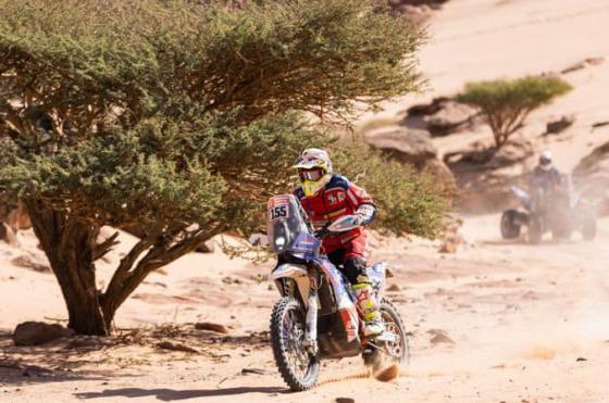 Un gran trabajo concretó Joaquín Debeljuh este miércoles en la etapa de Wadi Ad Dawasir a Bisha