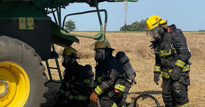 Los Bomberos tienen al menos 15 salidas diarias en lo que va de este antildeo