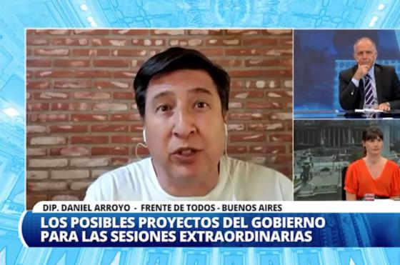 Daniel Arroyo del Frente de Todos anticipó un trabajo intenso en lo que queda de enero y en febrero en el Congreso