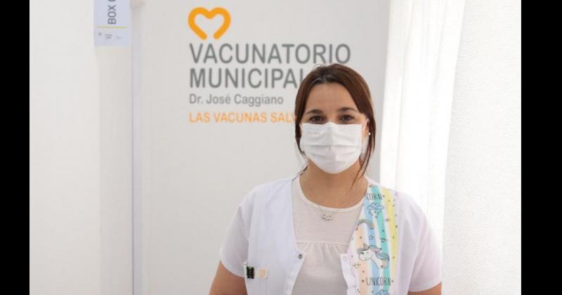 Erica Períes titular de Inmunizaciones de la Secretaría de Salud local