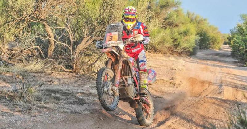 Joaquín Debeljuh llegó al final de una nueva etapa del South American Rally Race 2022