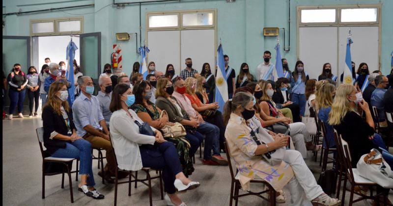 En Pergamino el ciclo lectivo se puso en marcha en la Teacutecnica Nordm 2