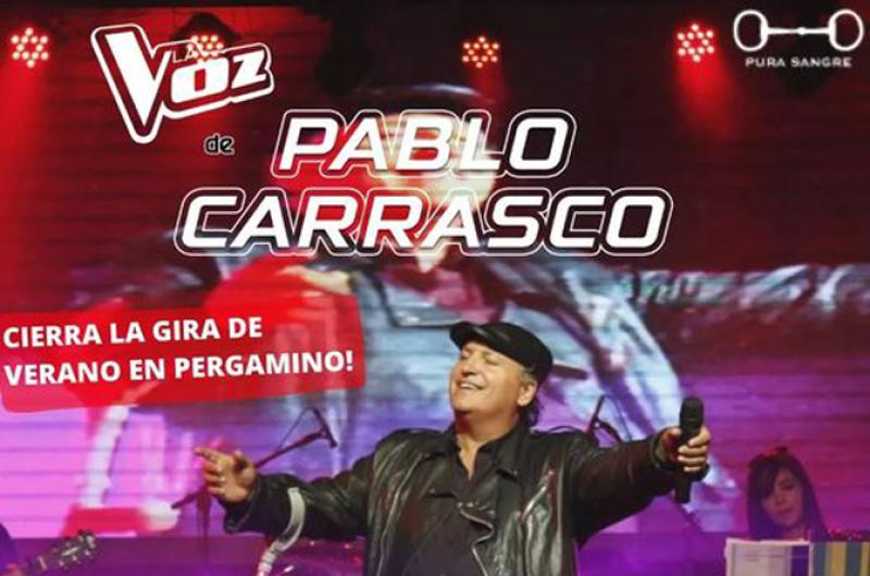 Pablo Carrasco cantar los éxitos de los 80