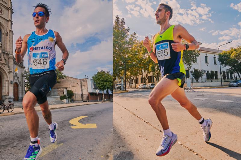 Luciano Dragi y Jonatan Kriger dominaron el Medio Maratón de Venado Tuerto