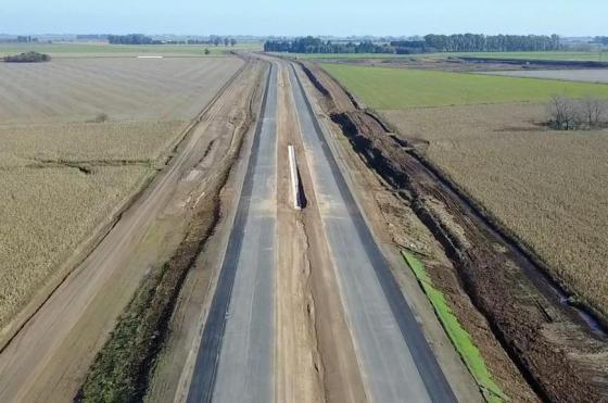 El tramo de la autopista Nº 8 entre Todd y Fontezuela estaría terminado a mediados de enero de 2023