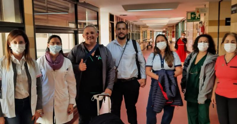 Integrantes del equipo de Cirugía Itinerante del Hospital Sor María Ludovica operaron en el Hospital San José 