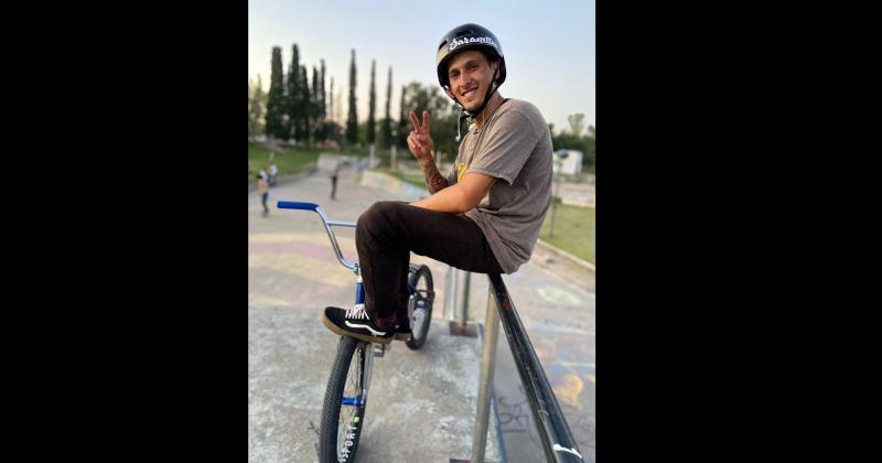 Nico De la Costa en el Bike Park