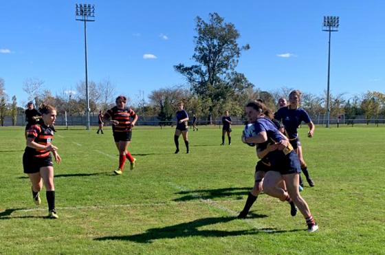 Varias pergaminenses formaron parte de un gran encuentro de rugby en Rosario