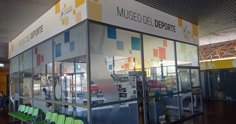 El Museo del Deporte est ubicado en el hall central de la Terminal