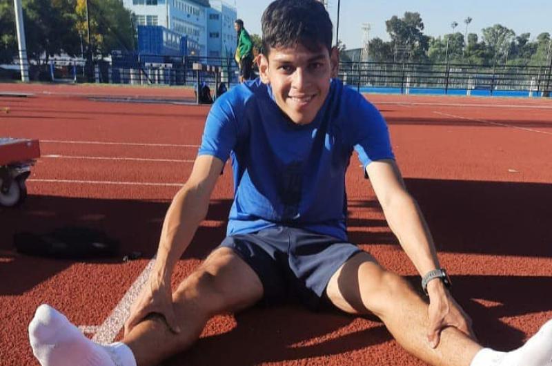 El velocista Alexis Chvez afrontar una nueva experiencia como integrante de la selección nacional