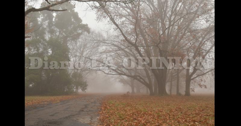 Durante tres días consecutivos la niebla fue persistente durante toda la mañana