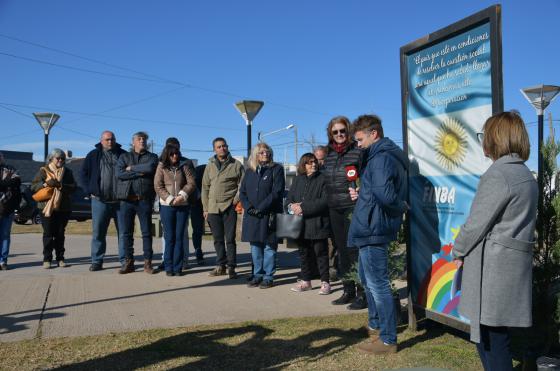 La Plaza de la Cooperación del Barrio Solares fue el espacio donde se desarrolló el acto