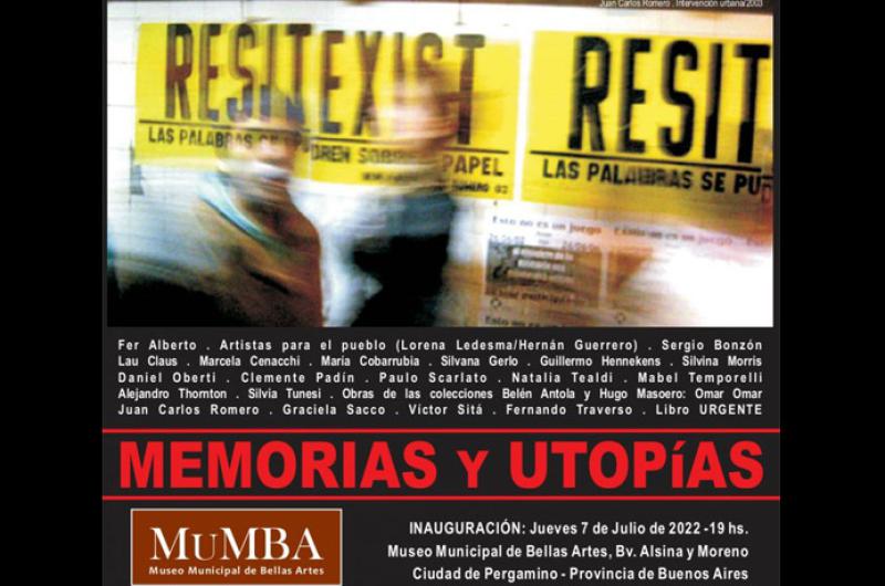 Memoria y Utopía cuenta con la curaduría de Belén Antola y Hugo Masoero
