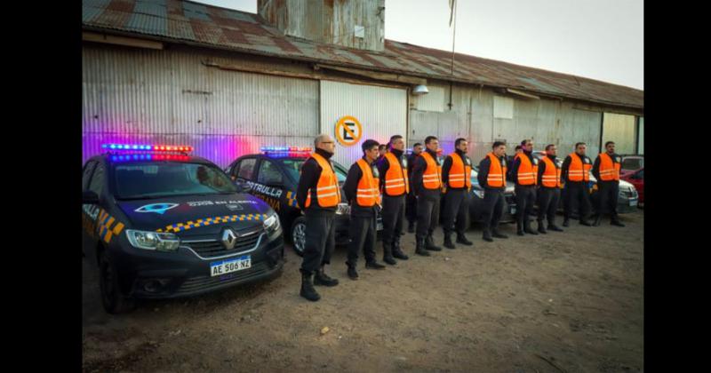 Anunciaron la incorporación de diez nuevos agentes para las patrullas urbanas y la reciente adquisición de ocho móviles