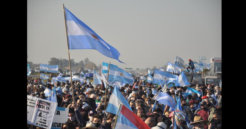 La protesta del campo de hace un año en San Nicols- el miércoles se realizar en Guaminí