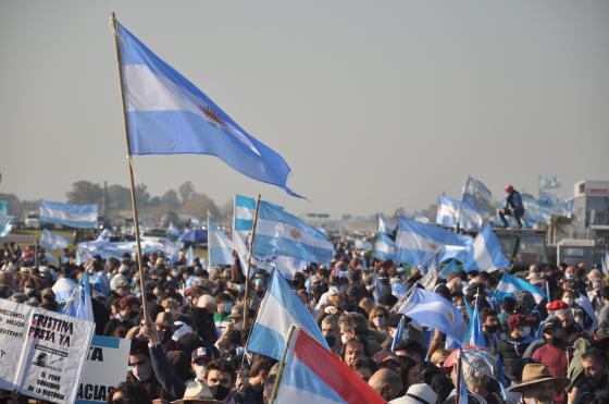 La protesta del campo de hace un año en San Nicols- el miércoles se realizar en Guaminí