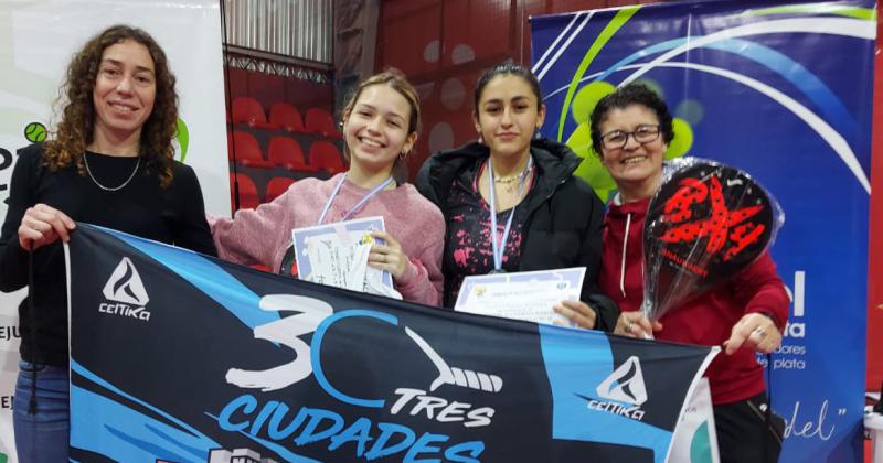 Paacutedel- Valentina Andreoli subcampeona en el Torneo Provincial de Menores de Fejuba