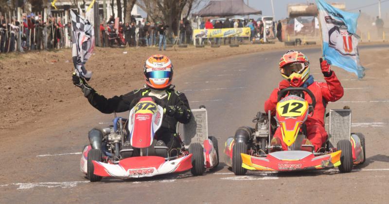 Guillermo Tillitú y Santiago Hernndez hicieron el 1-2 en la final de la categoría Pro Kart