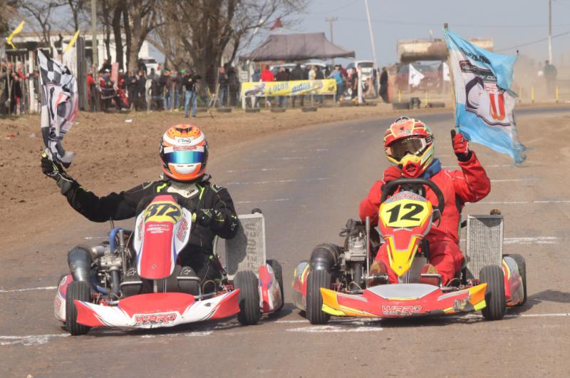 Guillermo Tillitú y Santiago Hernndez hicieron el 1-2 en la final de la categoría Pro Kart