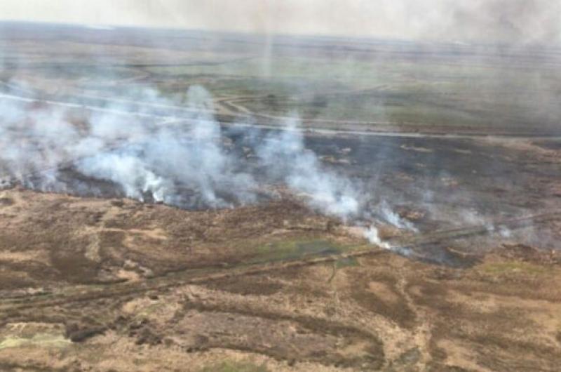 El fuego también sigue afectando fuertemente a Entre Ríos