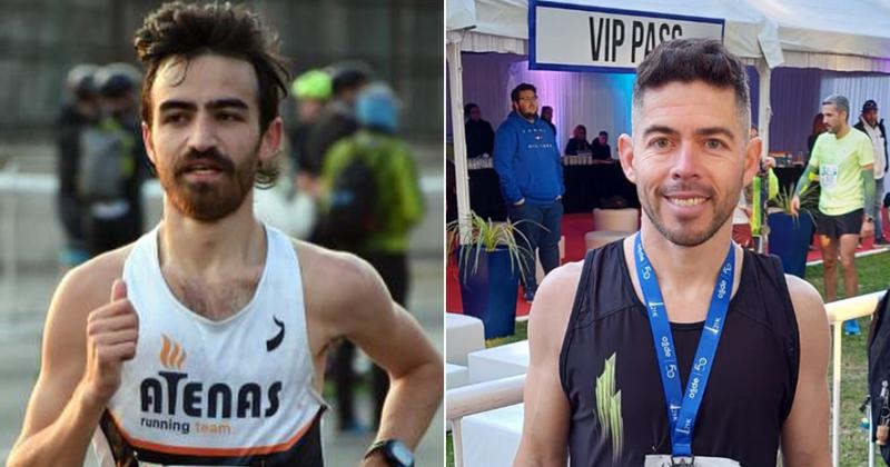 Victorio Ferretti y Mariano García lograron positivas actuaciones en el Medio Maratón de Buenos Aires