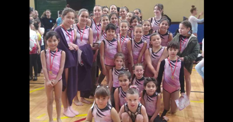 Las gimnastas de nuestra ciudad lograron positivas actuaciones en el certamen que se disputó el domingo