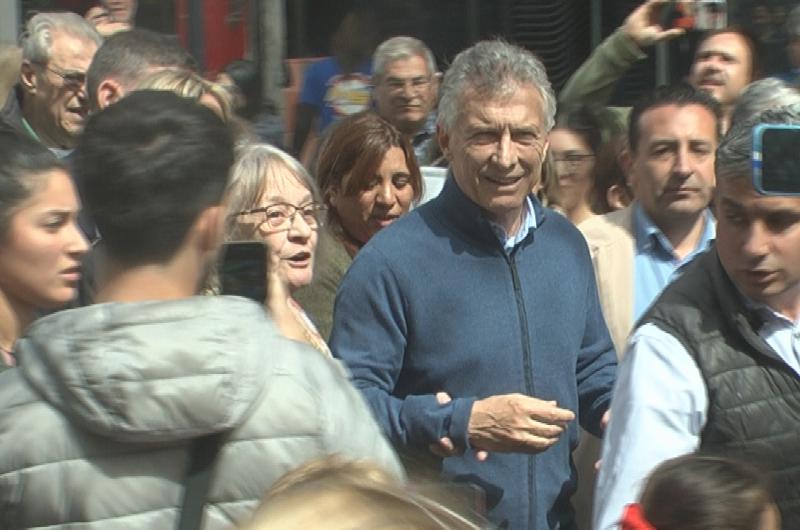 El expresidente Mauricio Macri llegó a Pergamino en el marco de las recorridas que viene haciendo por el interior del país