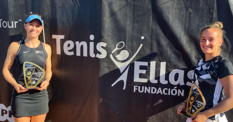 Berta Bonardi y Tiziana Rossini lograron su primer título de dobles