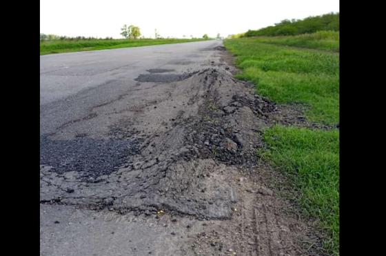 Los automovilistas que por allí circulan saben que el riesgo de accidentes est por el mal estado y falta de mantenimiento