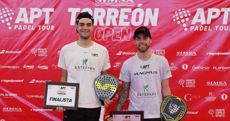 Juani De Pascual y Gonzalo Alfonso alcanzaron la final en su primer torneo juntos