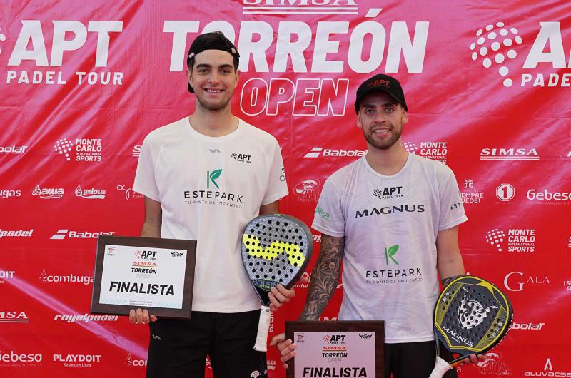 Juani De Pascual y Gonzalo Alfonso alcanzaron la final en su primer torneo juntos